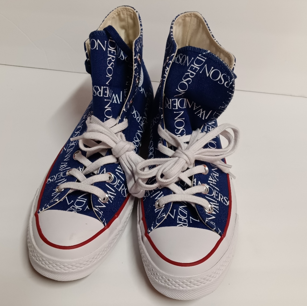NEW JW Anderson x Converse  Collab Blu Logo Chuck 70 Grid Pack Unisex M 10/W 12 - Picture 8 of 14